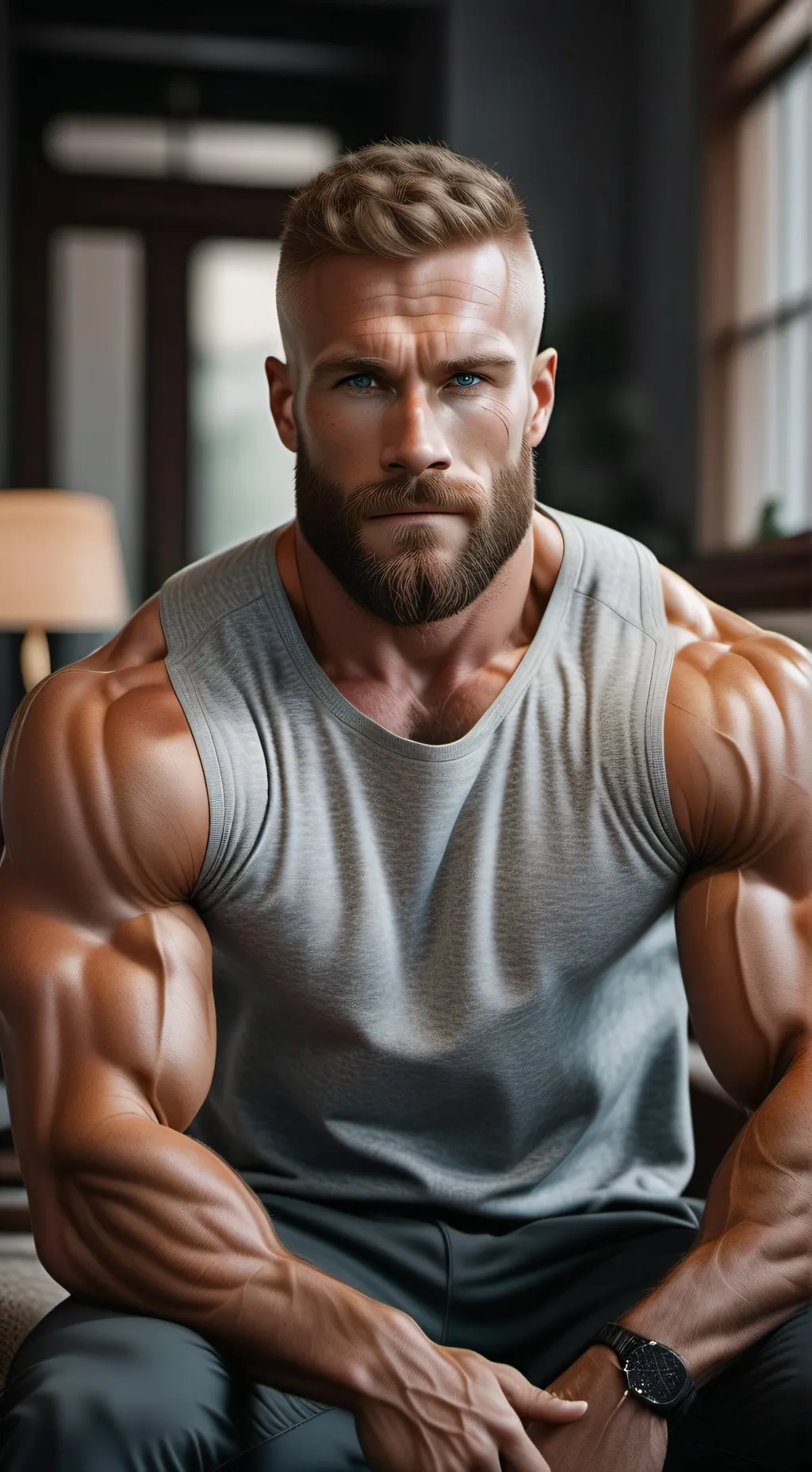 ai character: Uncle Eric  background