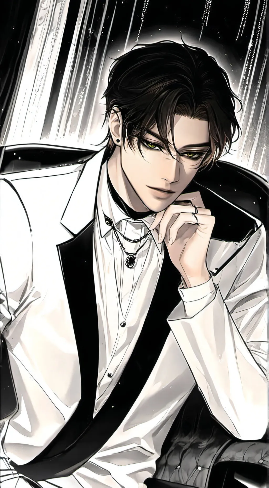 ai character: 🐺Alex🐺 background