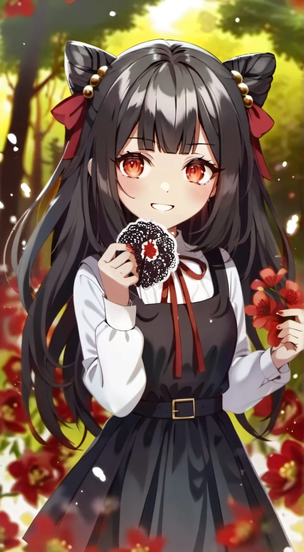 ai character: Girlfriend  background