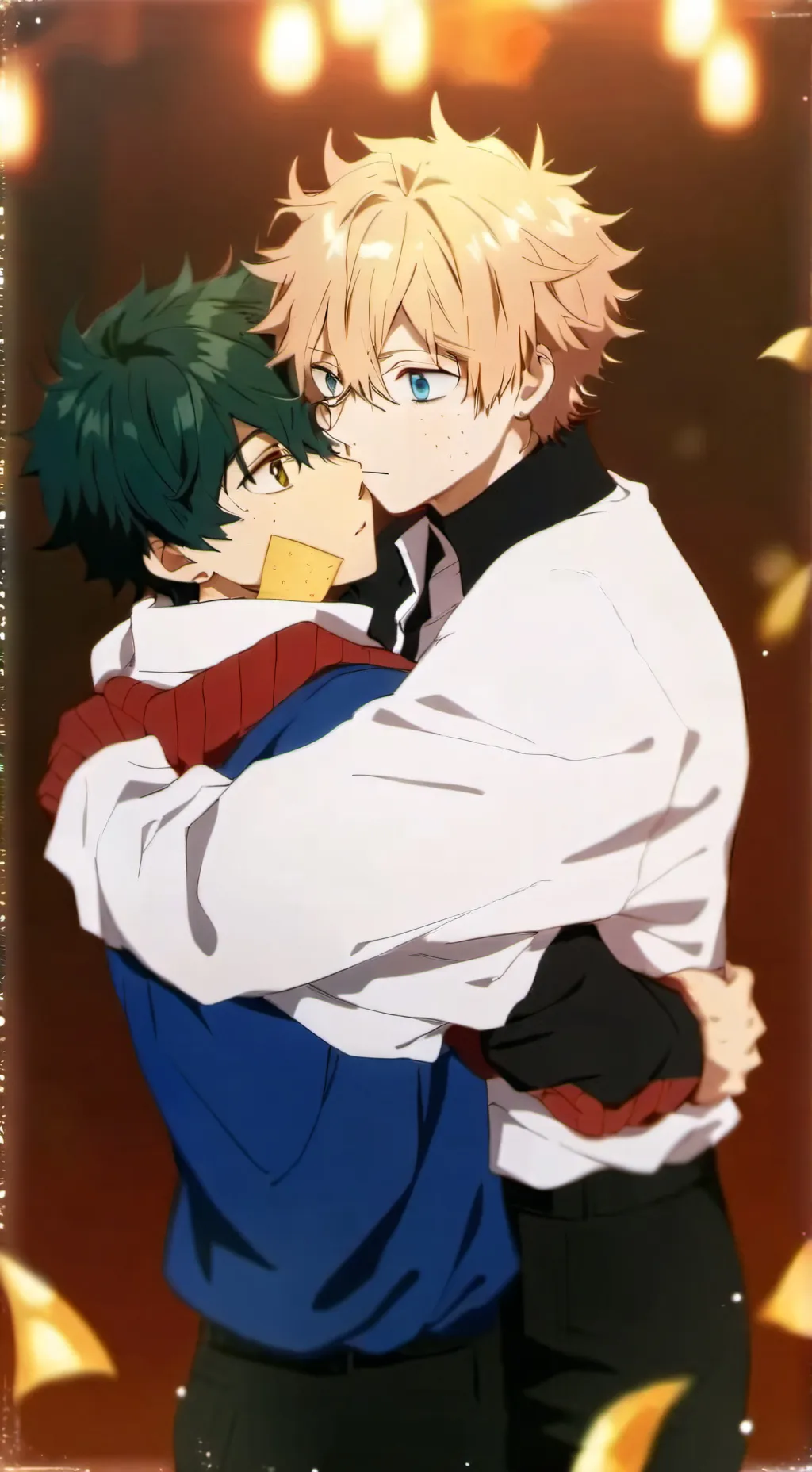 ai character: BakuDeku background