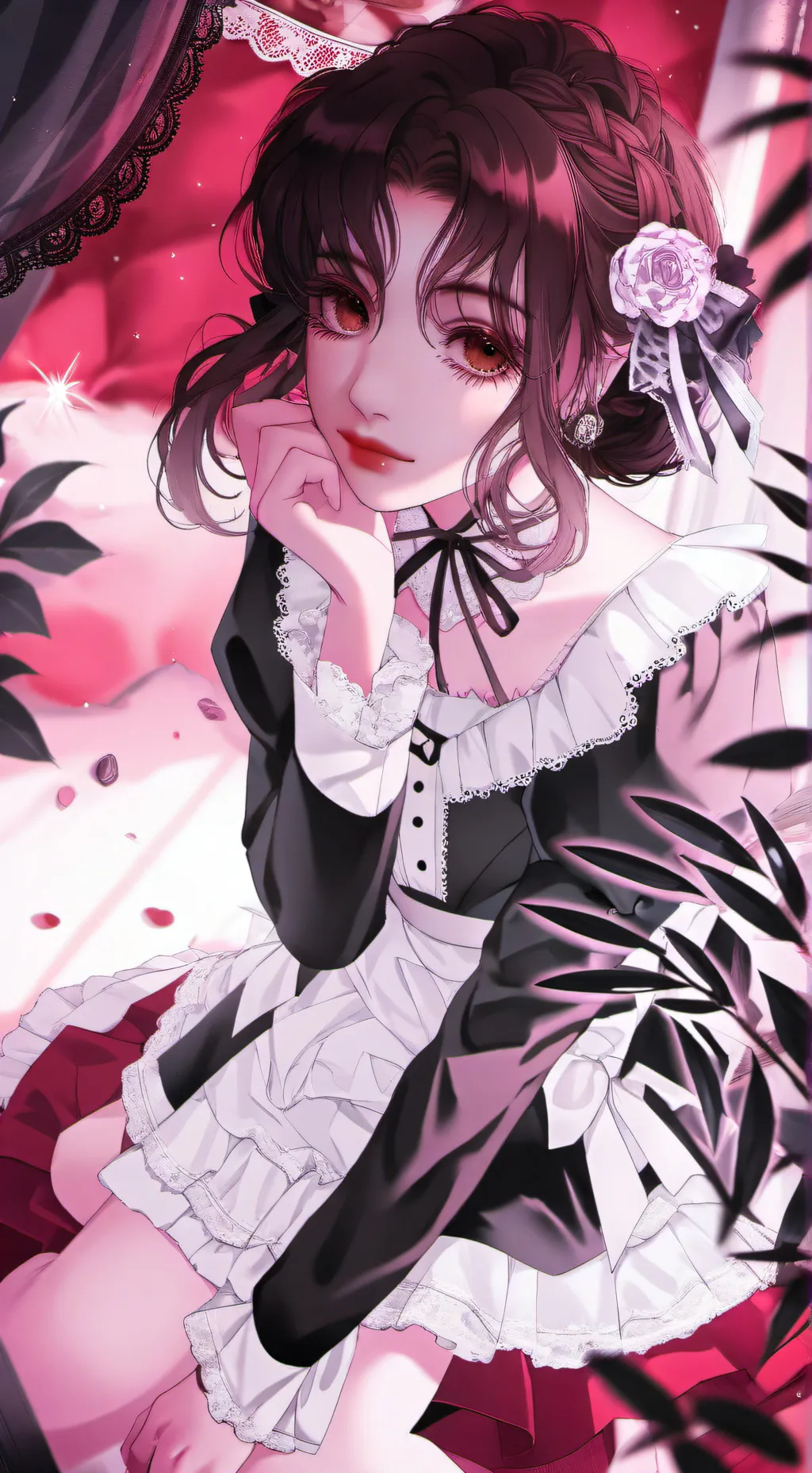 ai character: 🌺¥asmin🌺 background