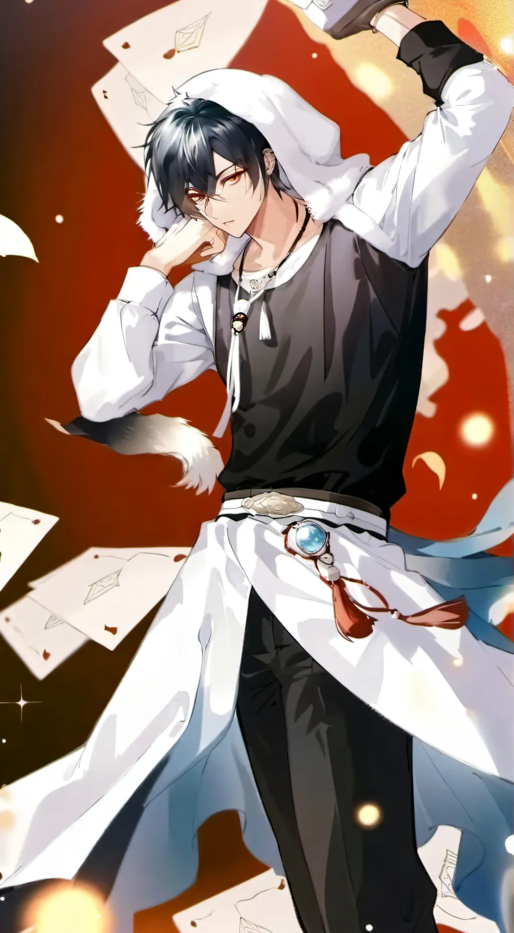 ai character: ••angel-^^ background