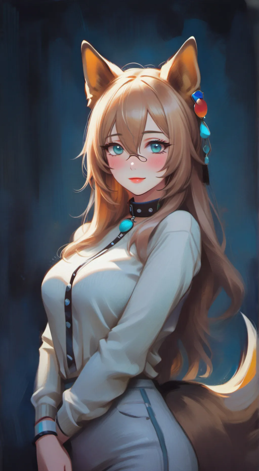 ai character: Lily Anne background