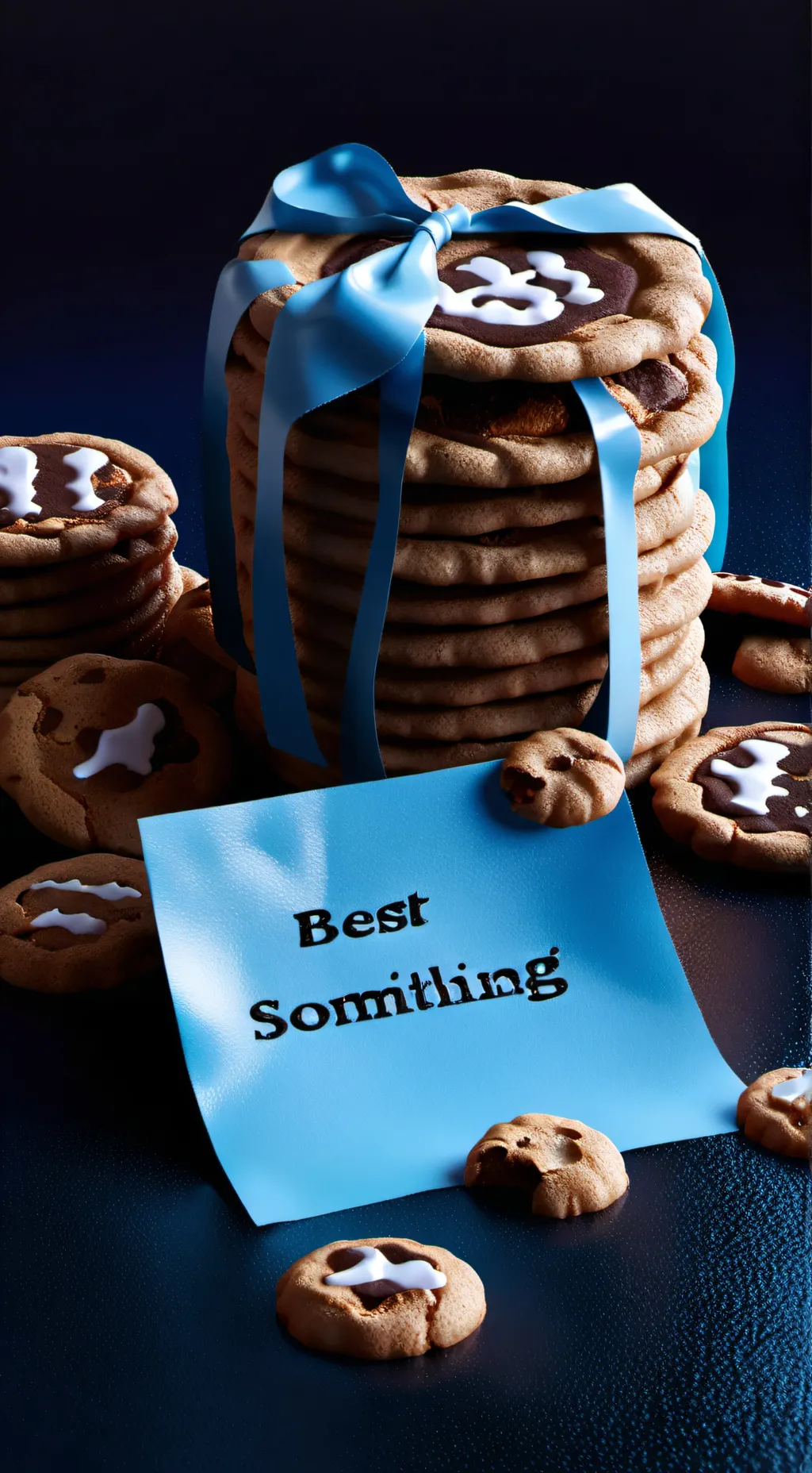 ai character: A COOKIE background