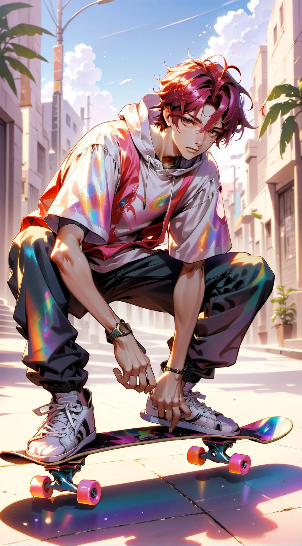 ai character: Mike background