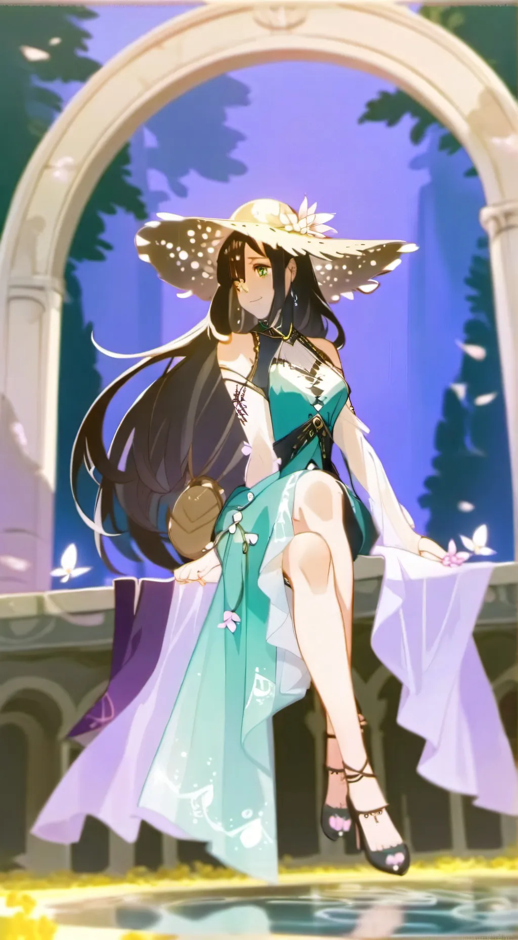 ai character: juniper background