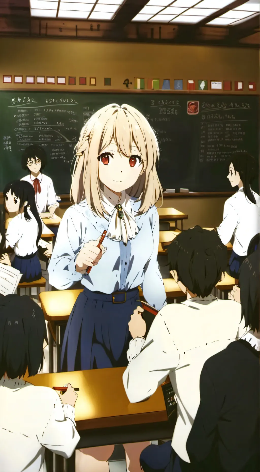 ai character: miss hazel background