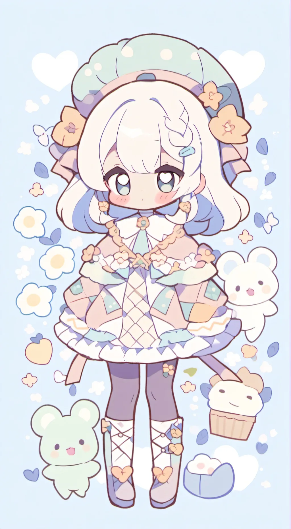 ai character: PUCA background