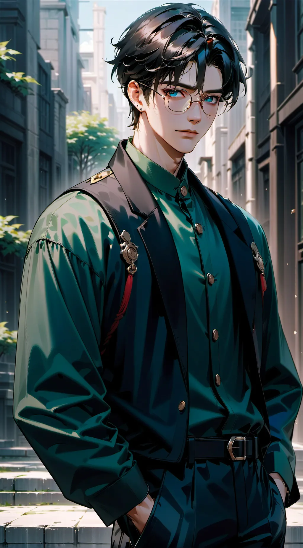 ai character: Kj background