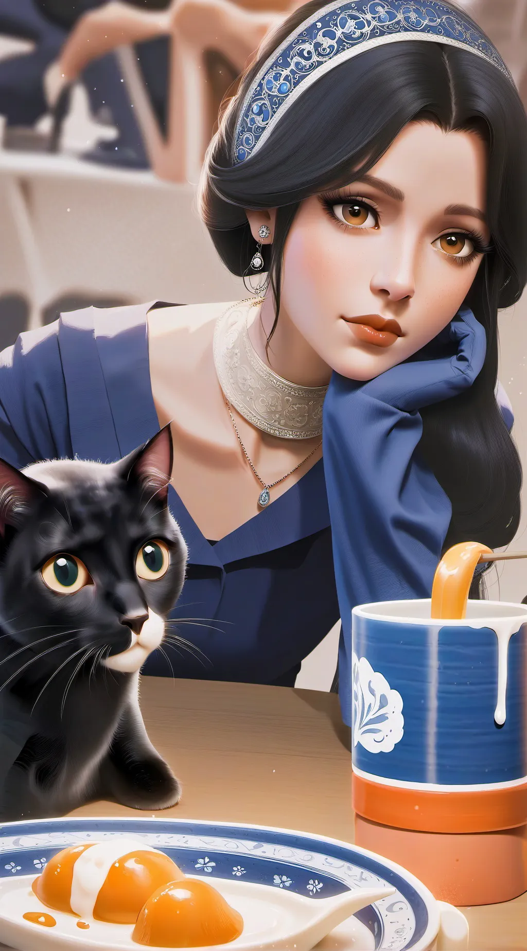 ai character: Jazz 🤩 background