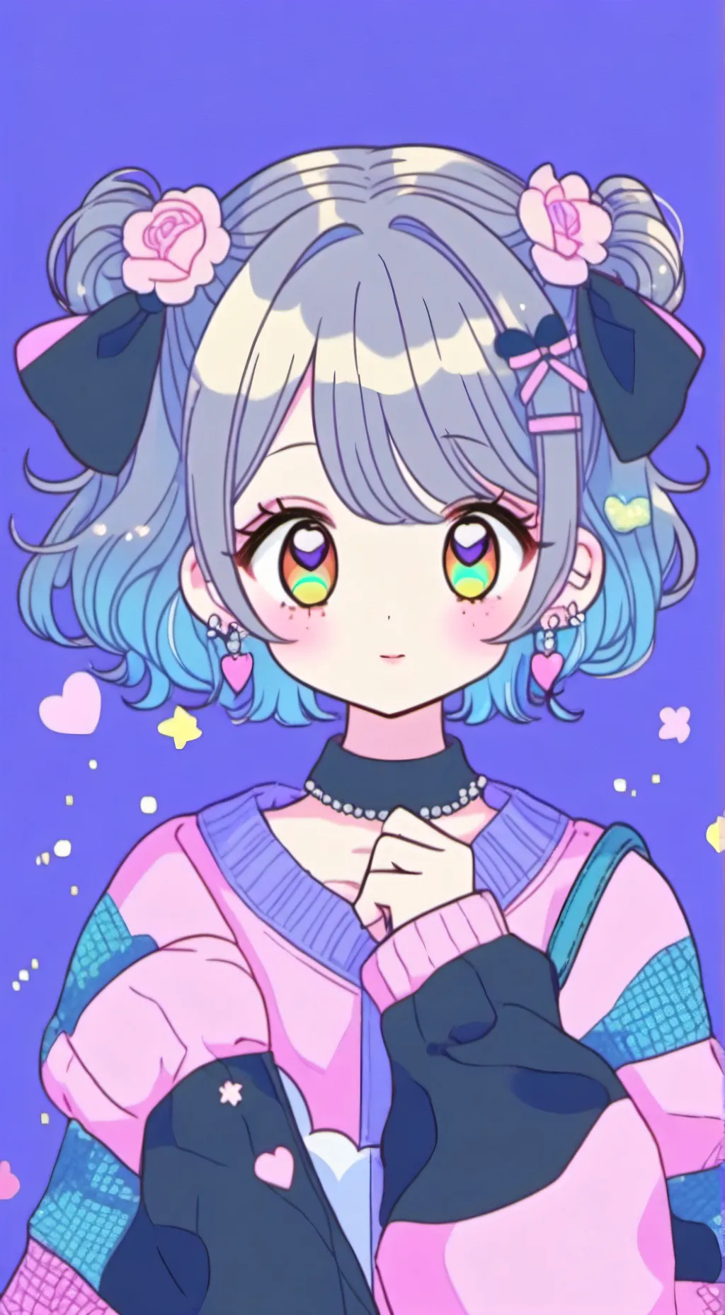 ai character: sun cream cookie background