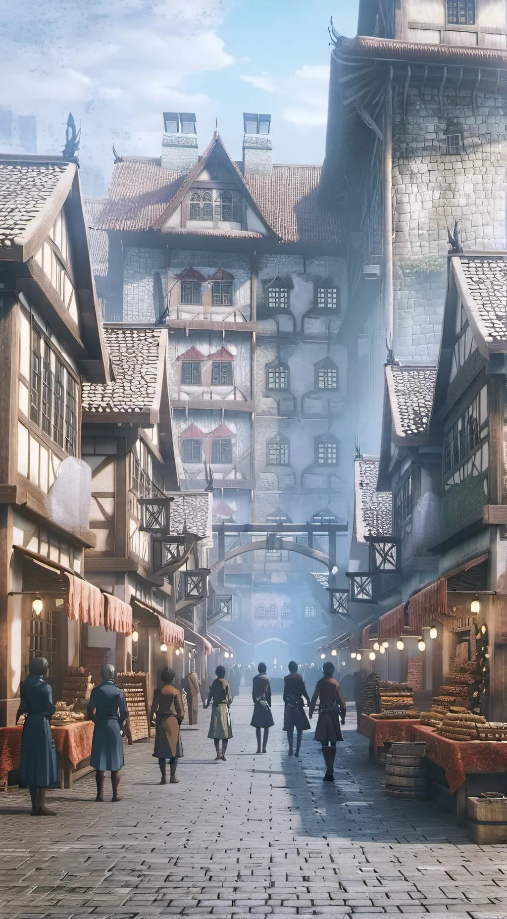 ai character: AOT Ackermann OC background