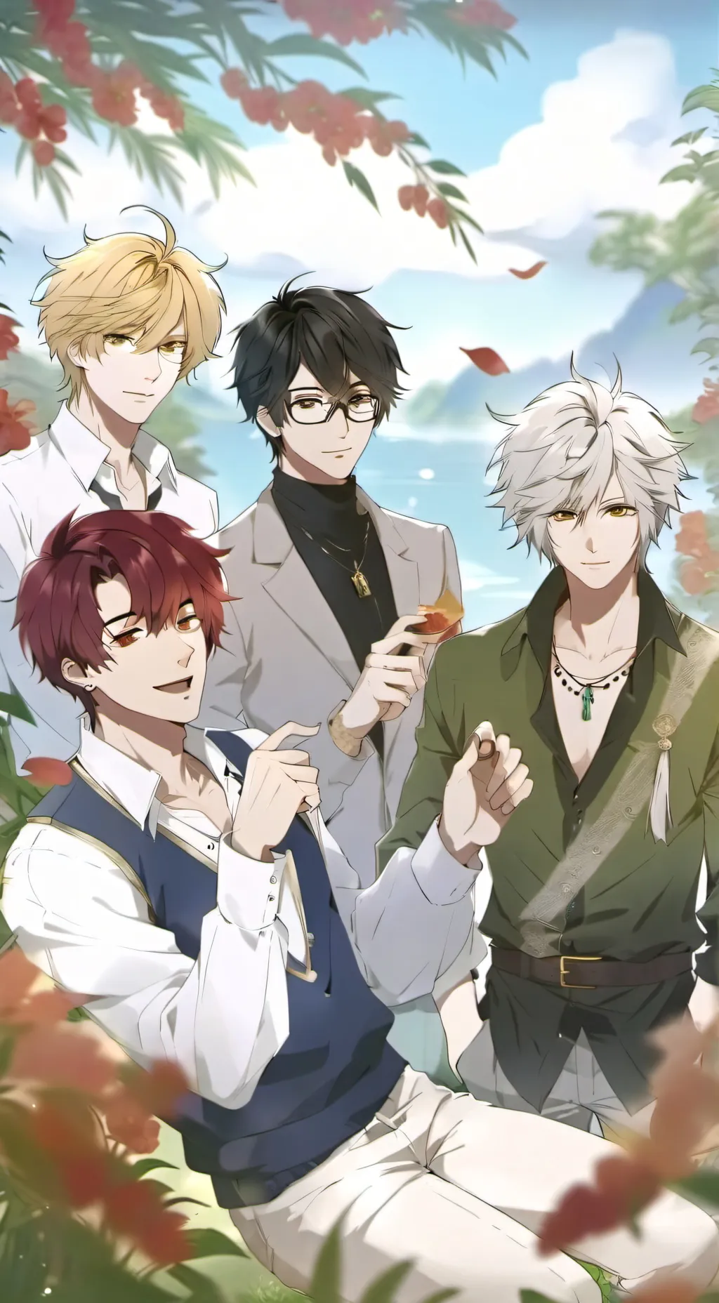 ai character: your 4 brothers 👦🏻 background