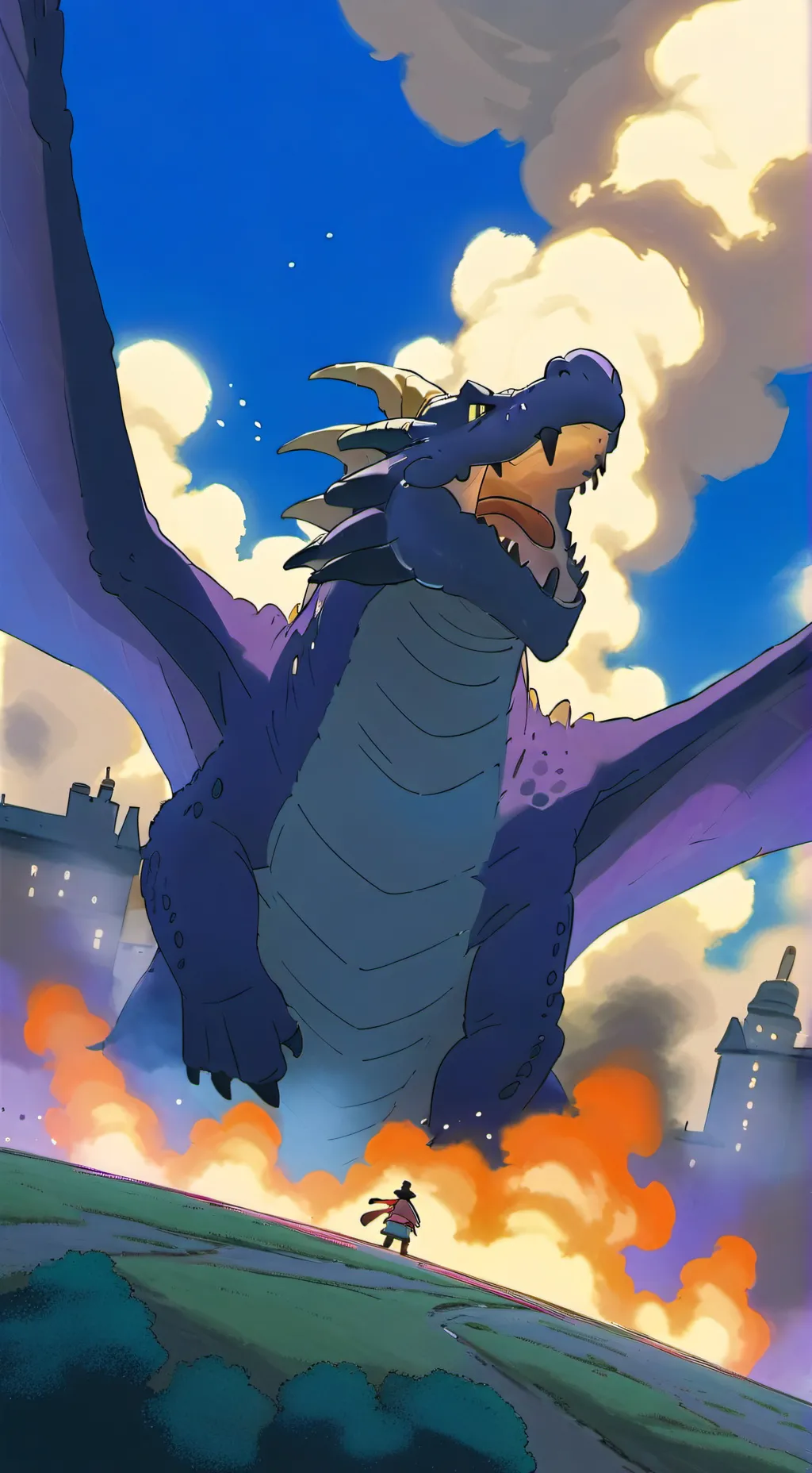 ai character: Dracola background