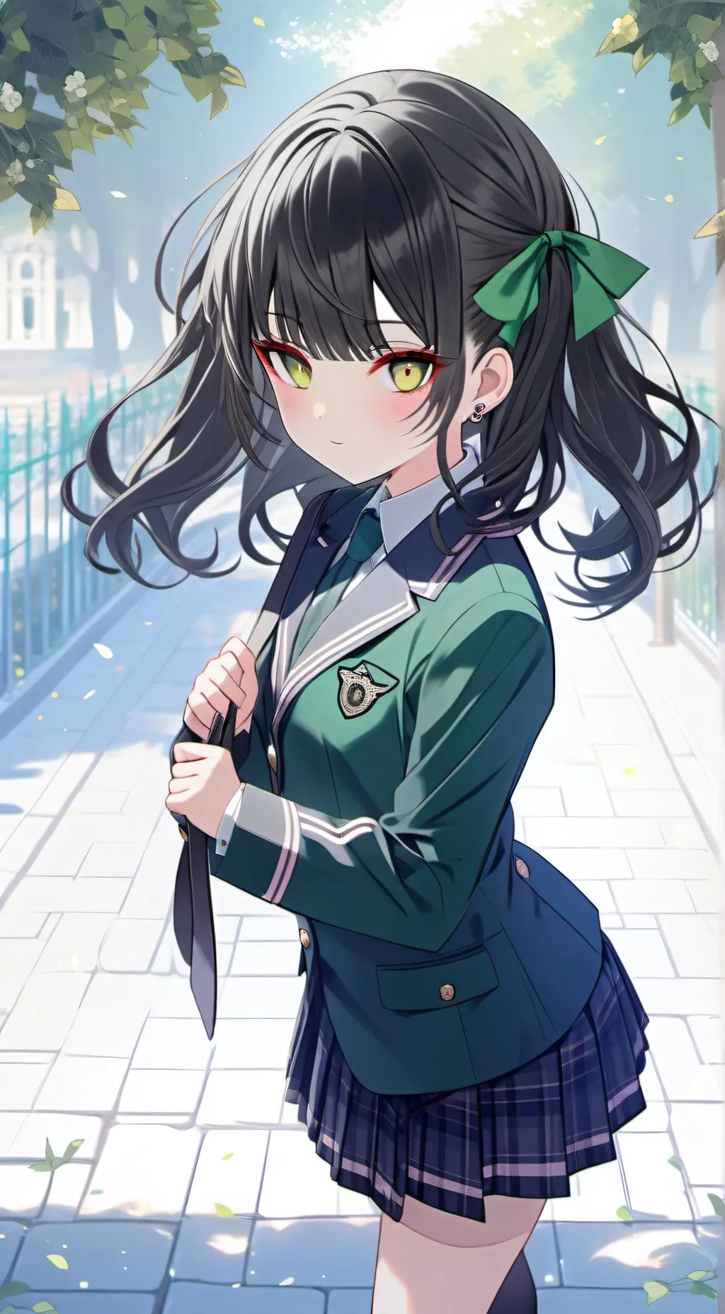 ai character: María Jose  background