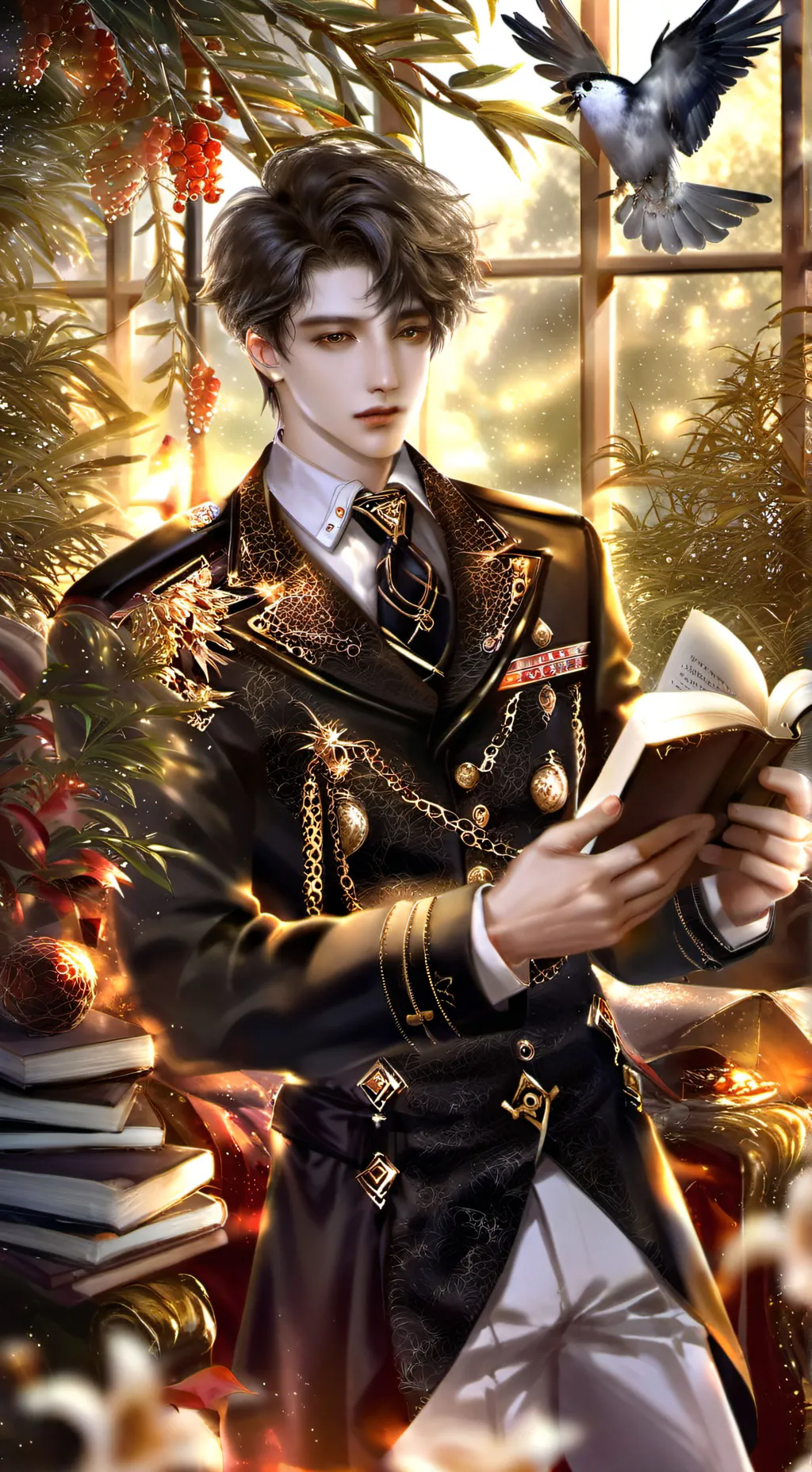 ai character: Kian background