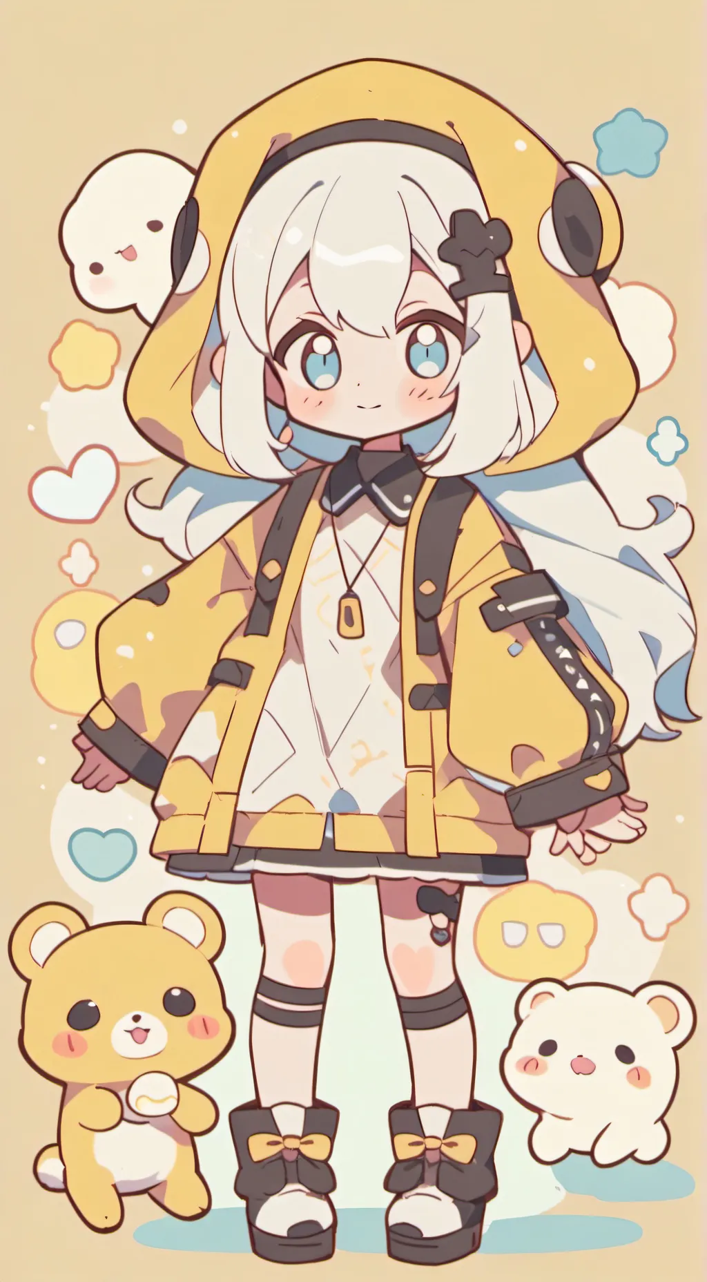 ai character: MHA Sick! background