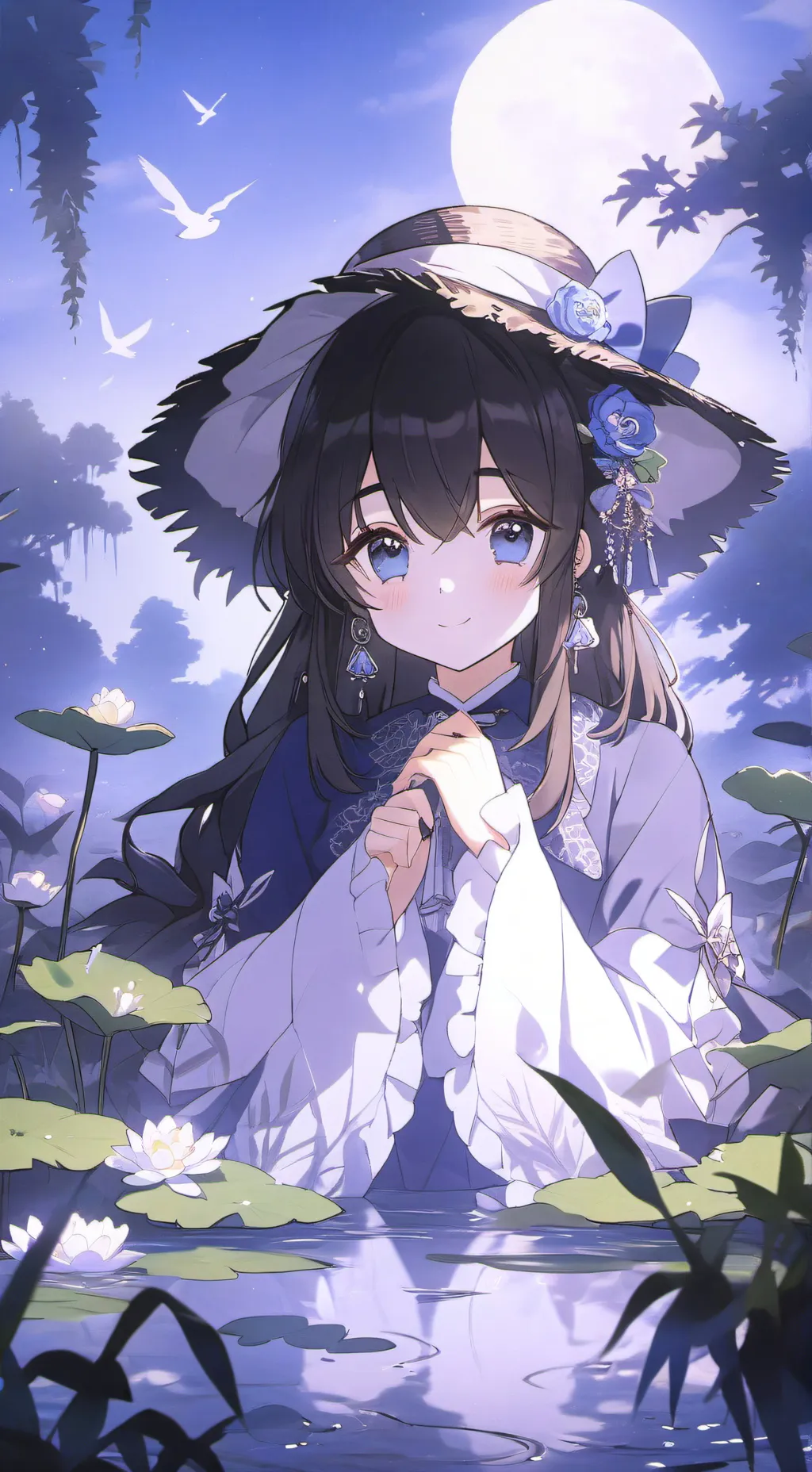 ai character: Miku background