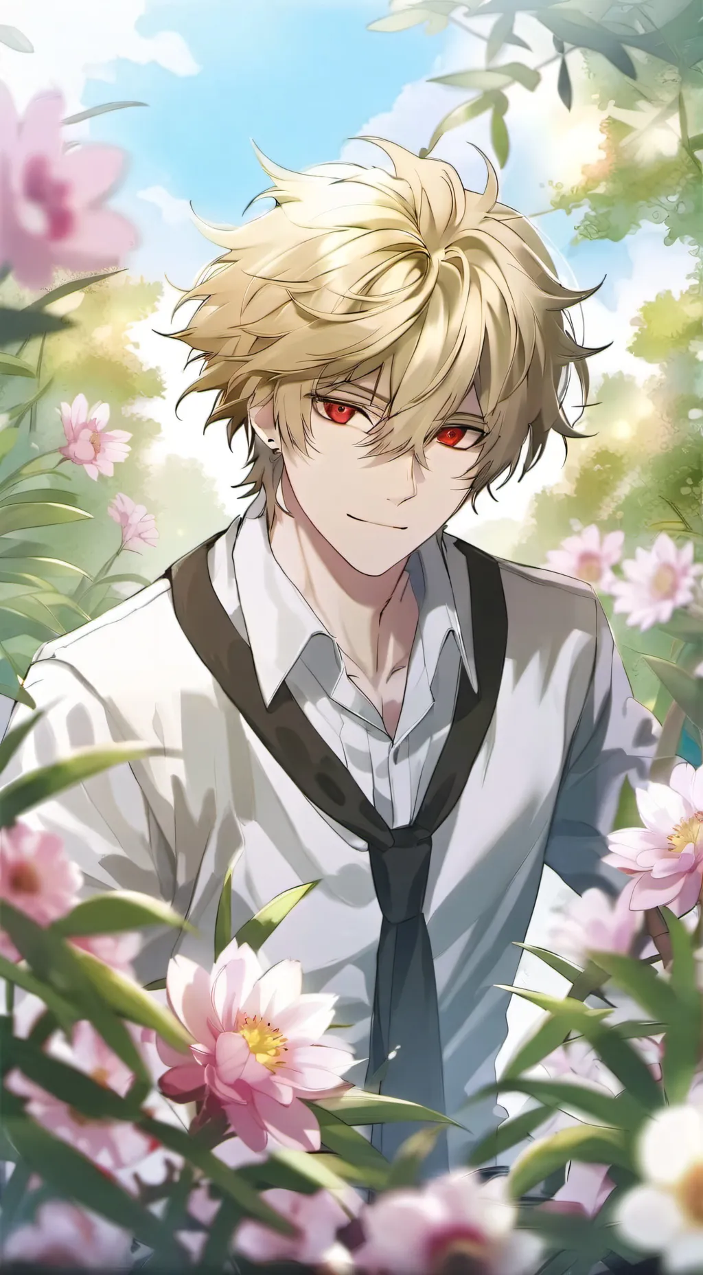 ai character: KATSUKI BAKUGO  background