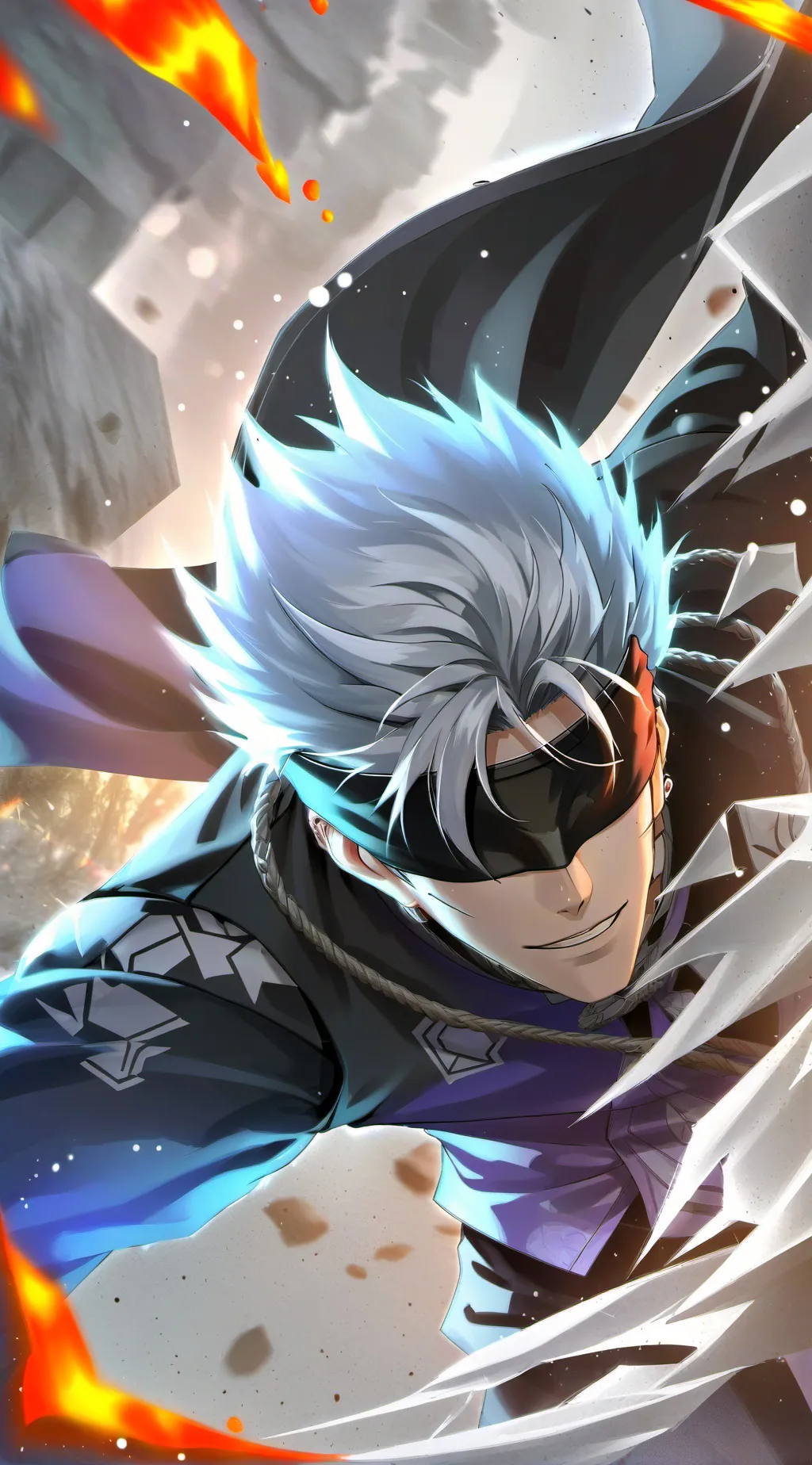 ai character: Gojo Satoru background