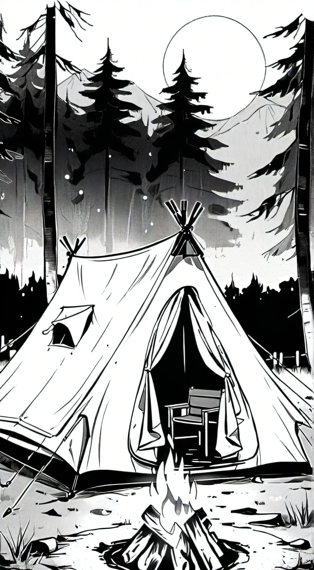 ai character: Dw camp background