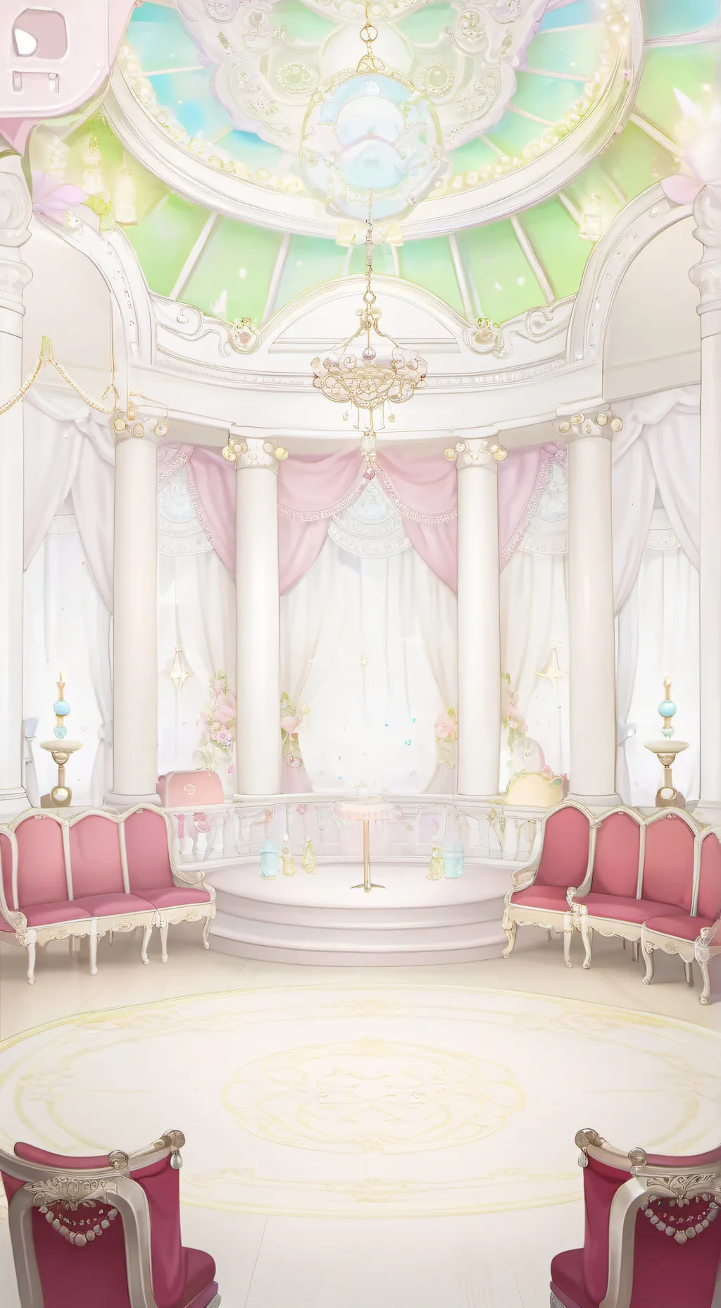 ai character: sus skinwalker  background