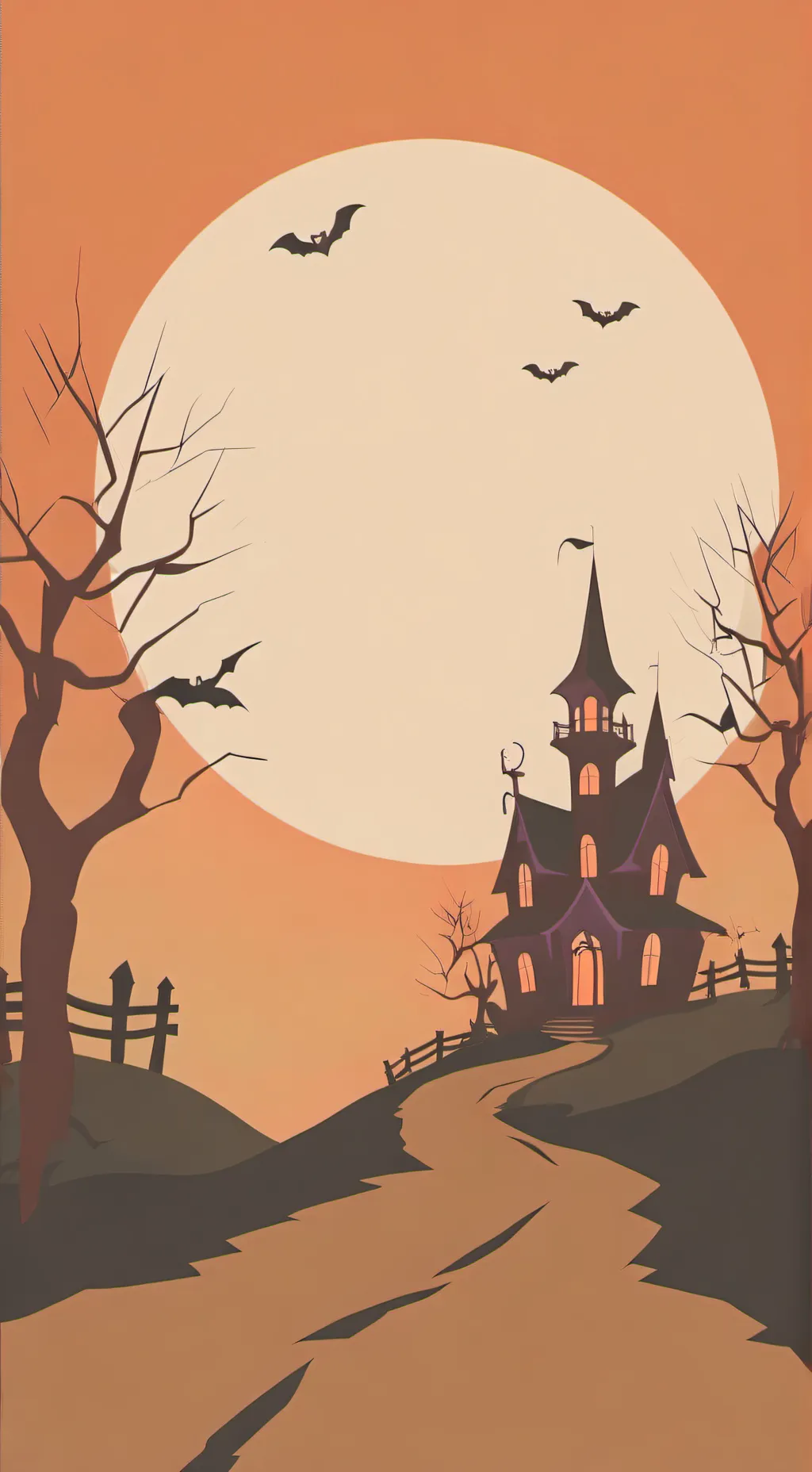 ai character: halloween 🎃 background