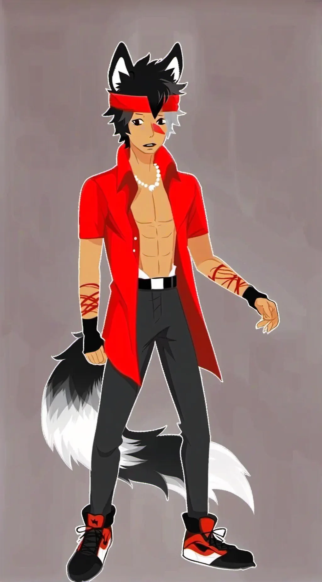 ai character: aaron lycan background