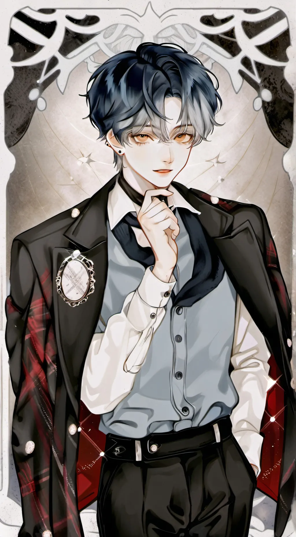 ai character: Leo background