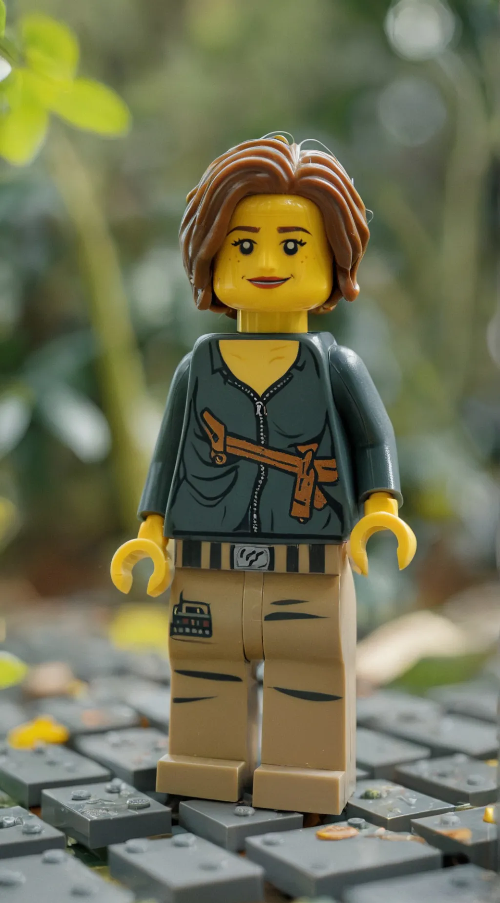 ai character: Lego movie  background