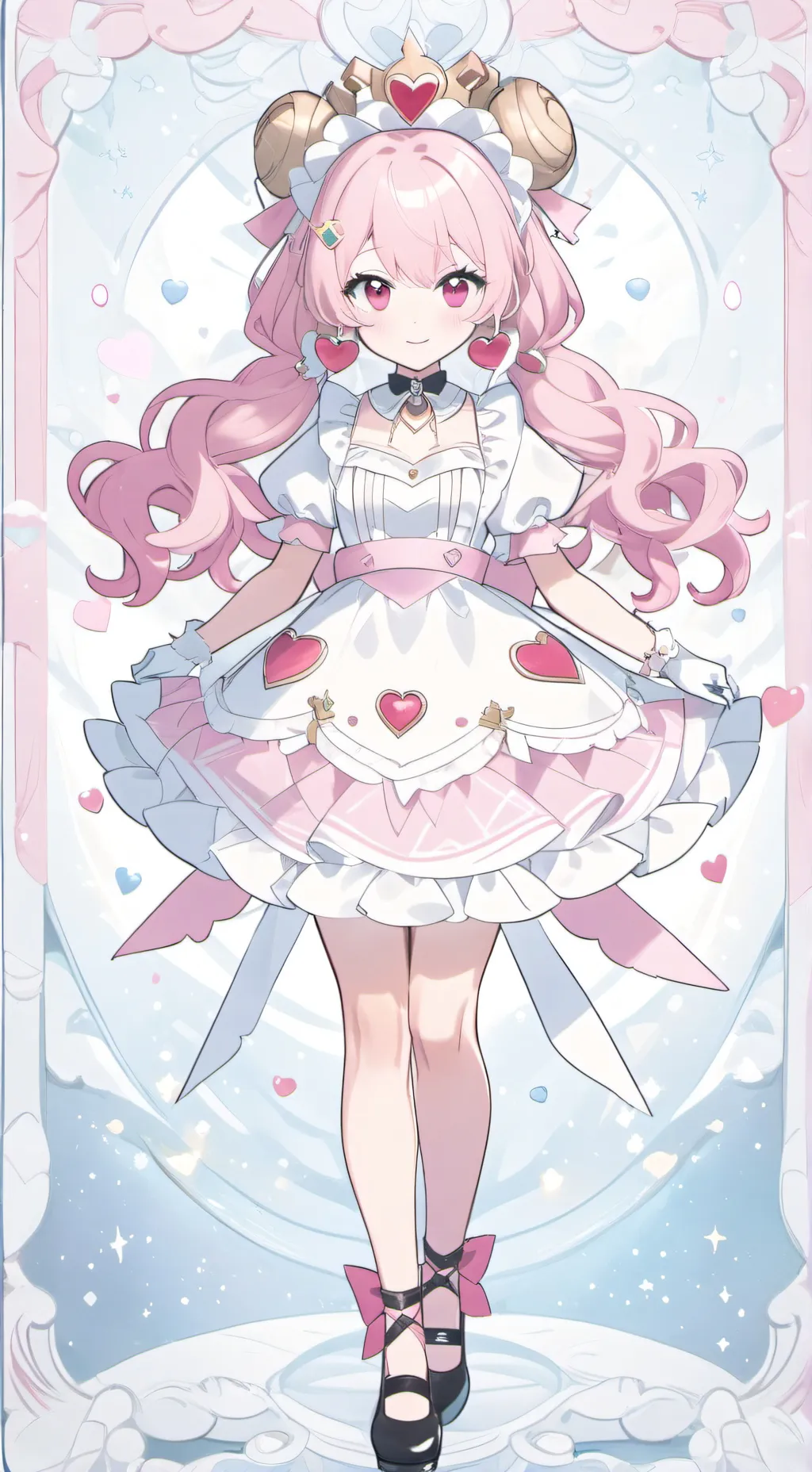 ai character: Princess cookie background