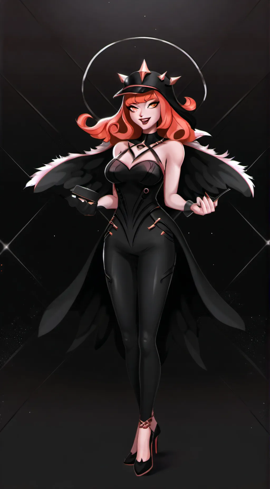 ai character: lisa  background