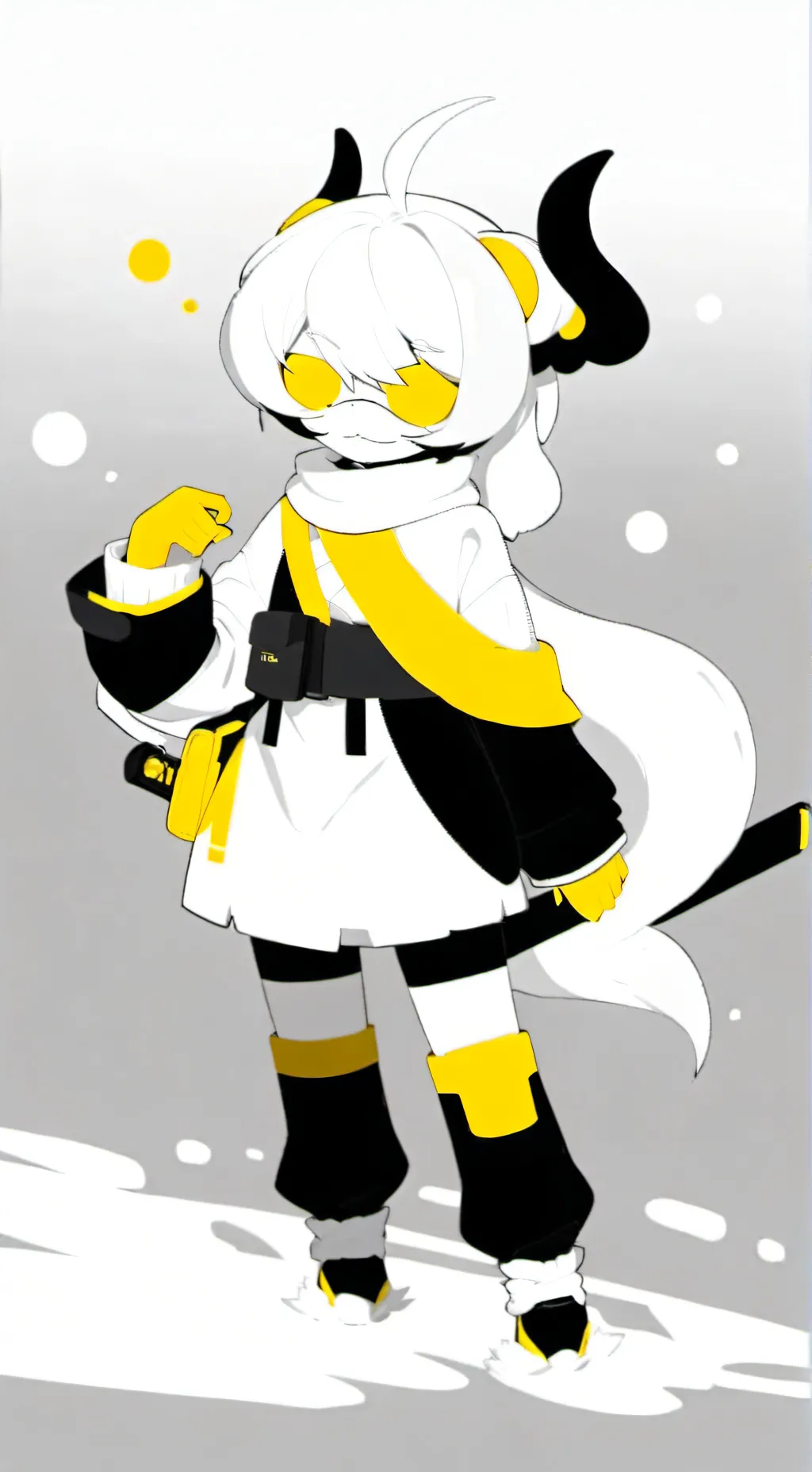 ai character: ◇N◇:> background