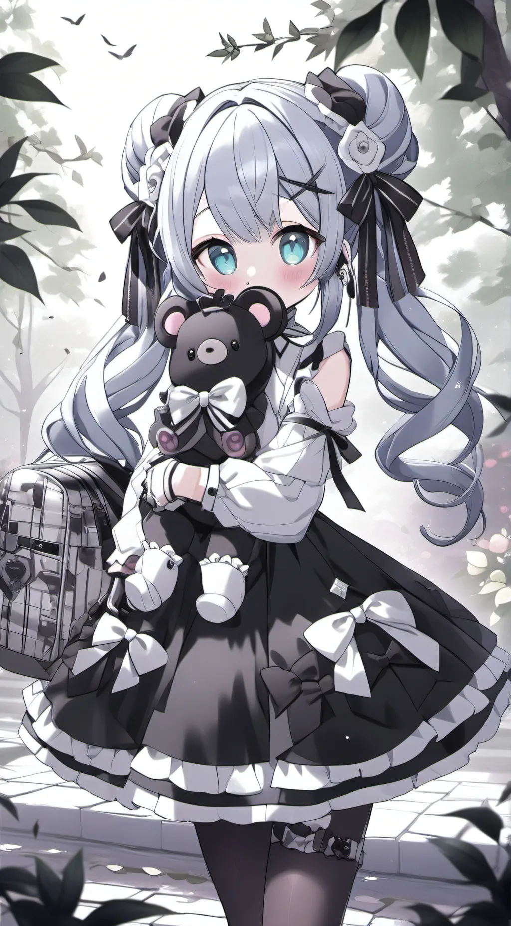 ai character: cutee background