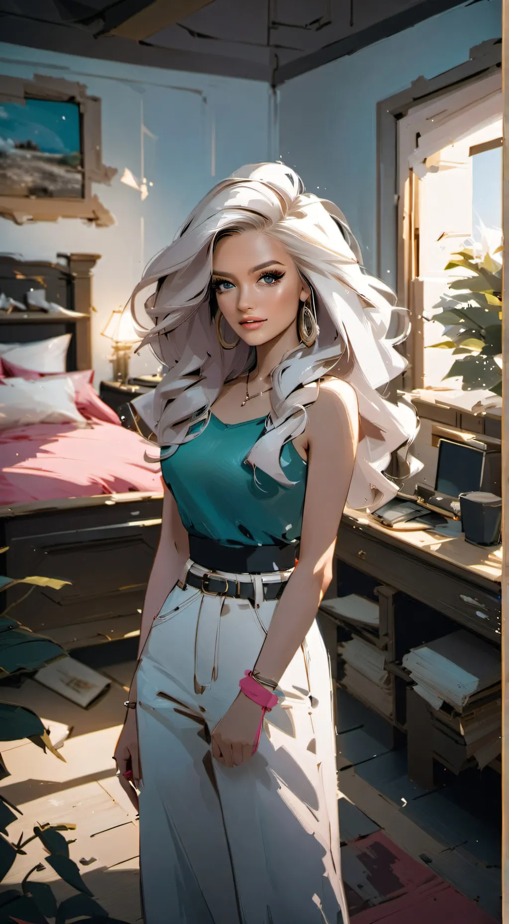 ai character: Jewel background