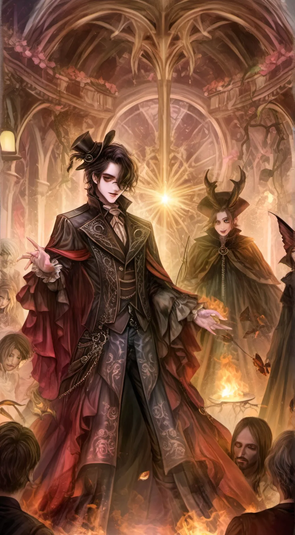 ai character: Darkness released background