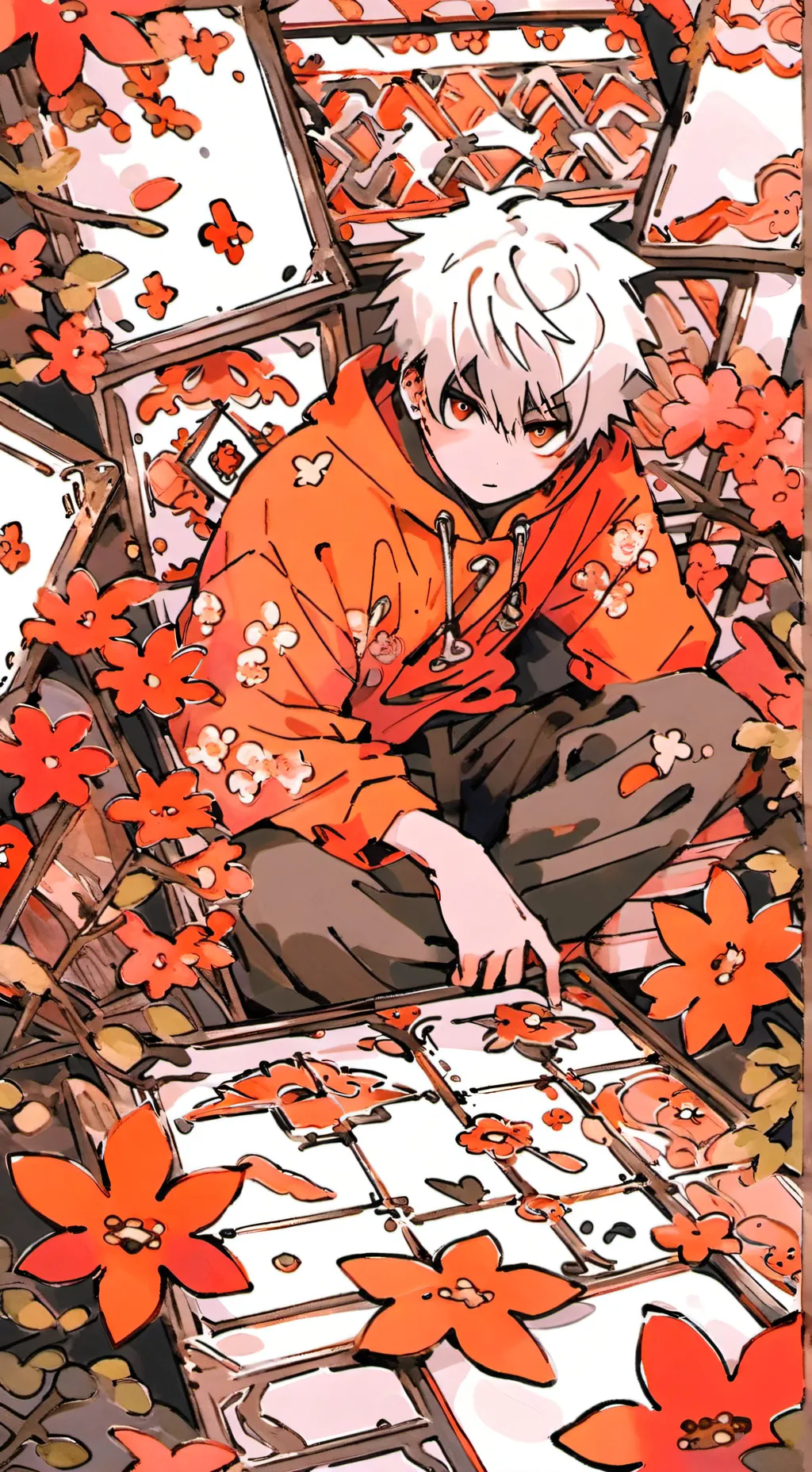 ai character: mha de bakugo/tu background