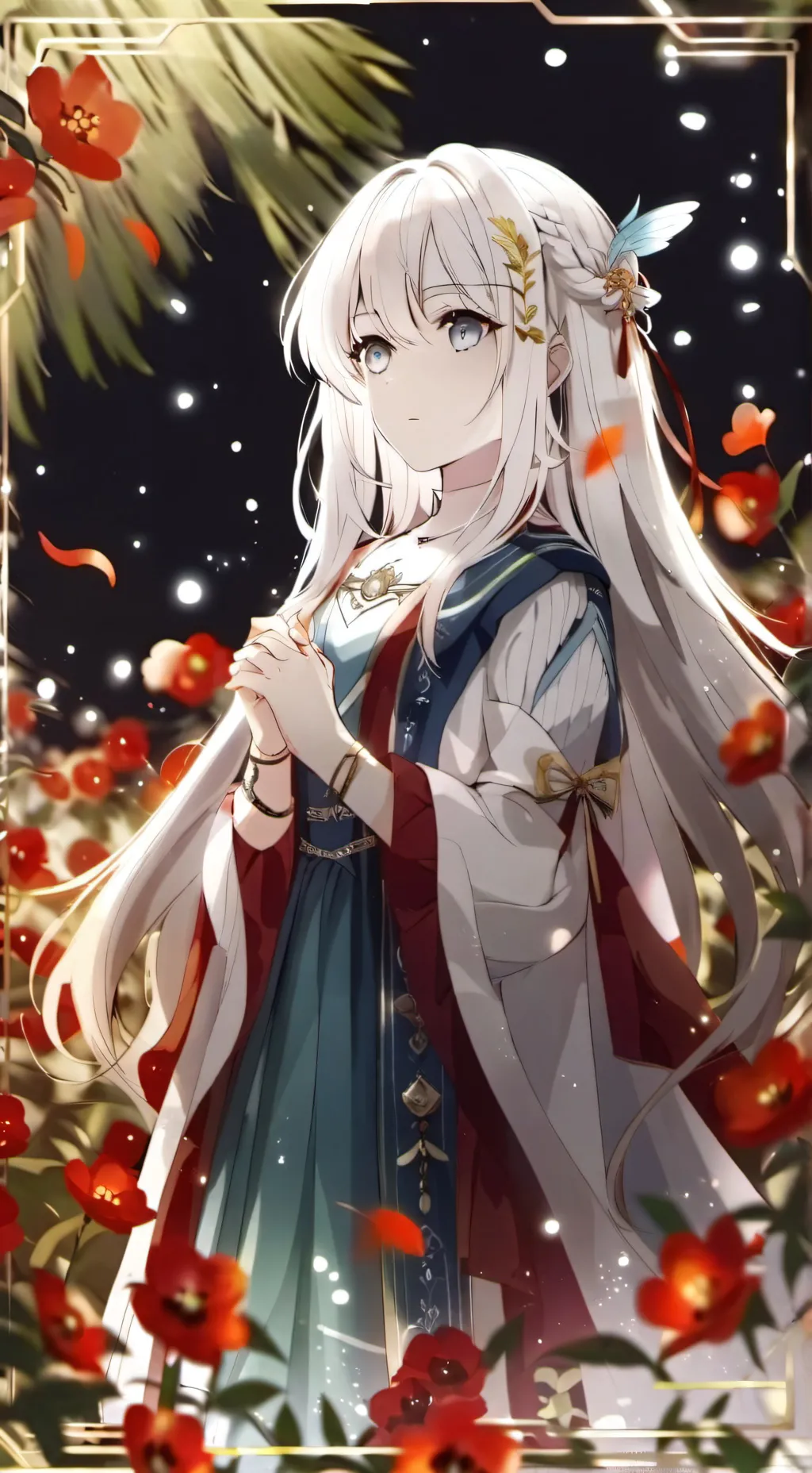 ai character: мама background