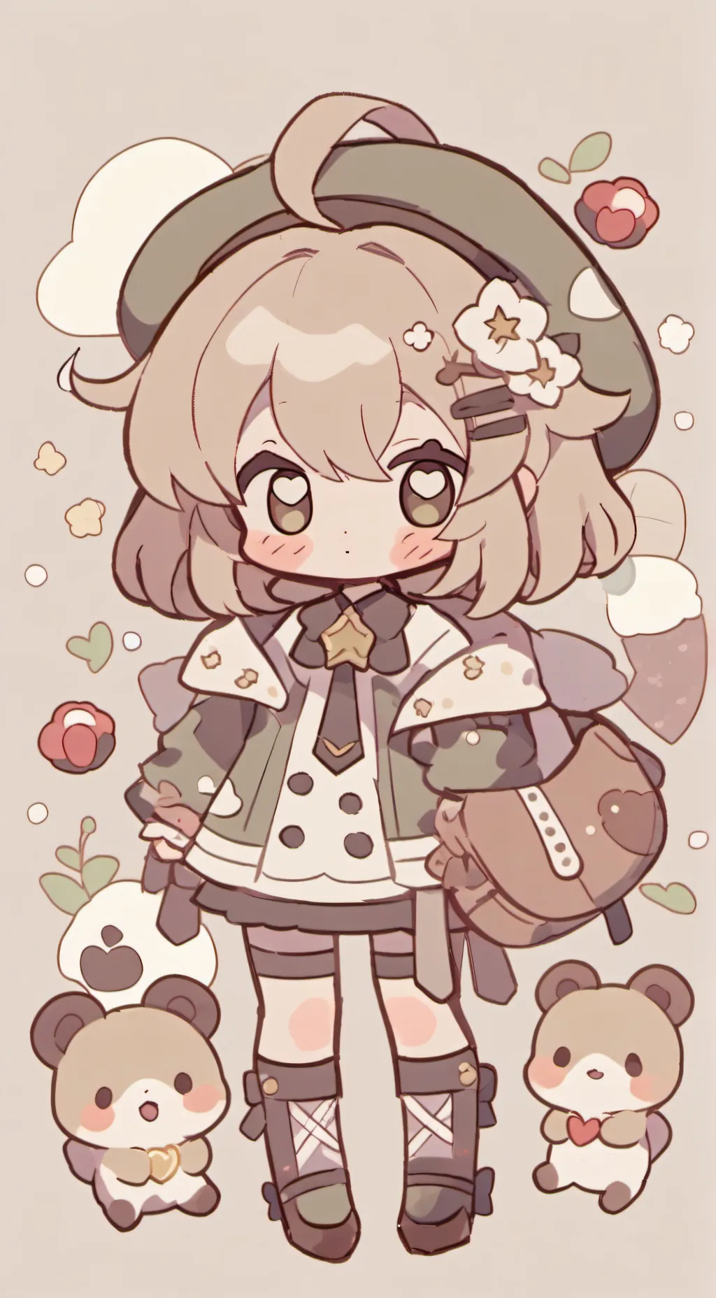 ai character: Amanda💞🌸 background