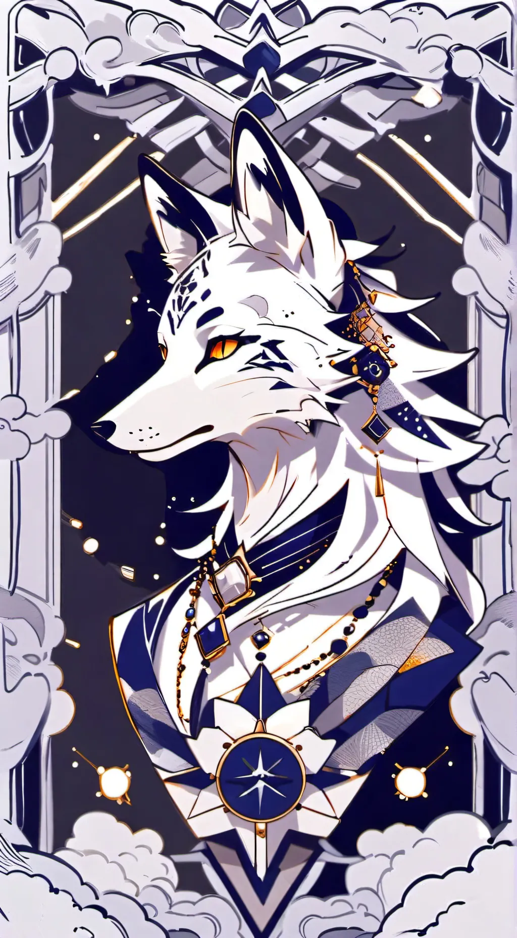 ai character: hybrid school  background