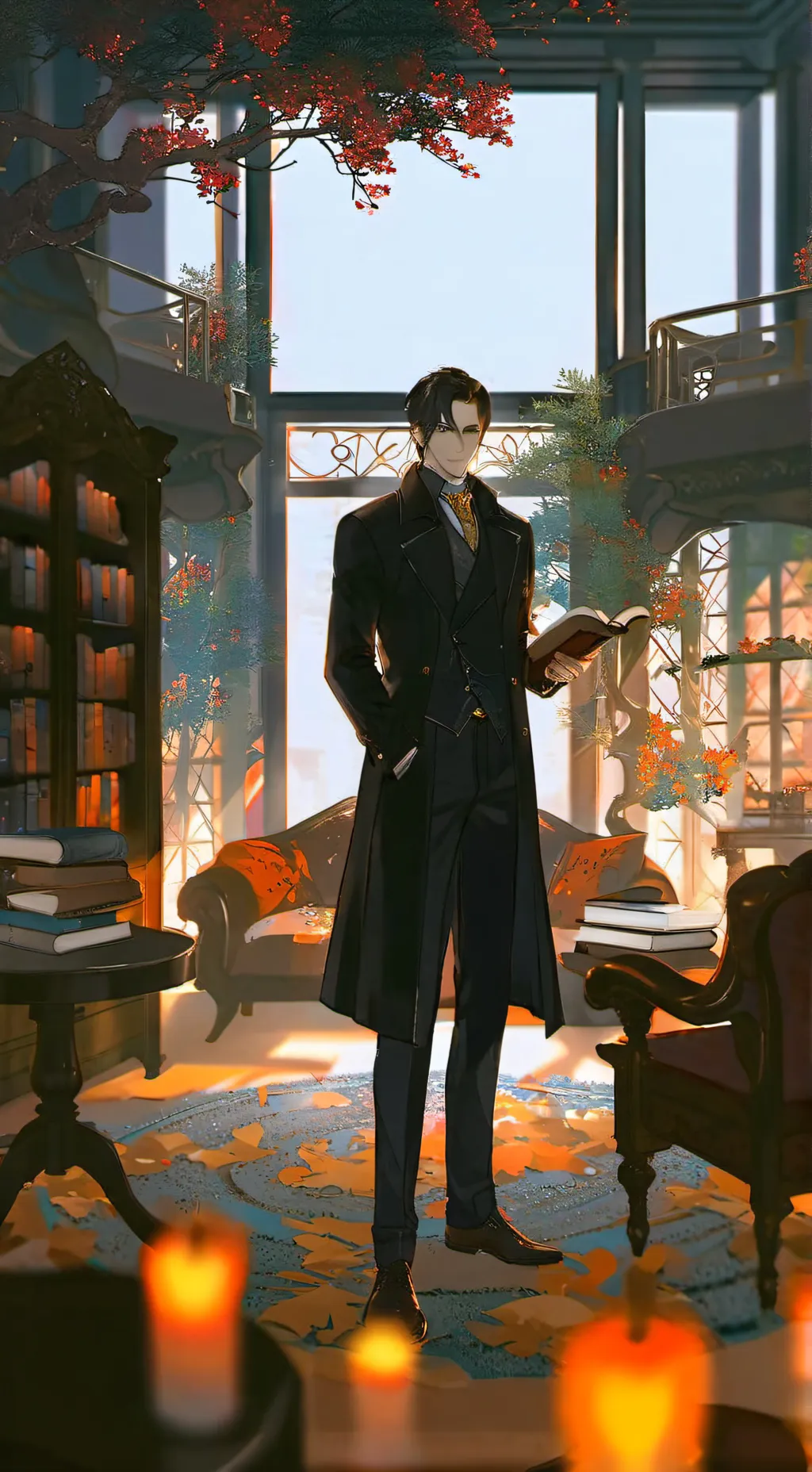 ai character: kxy background