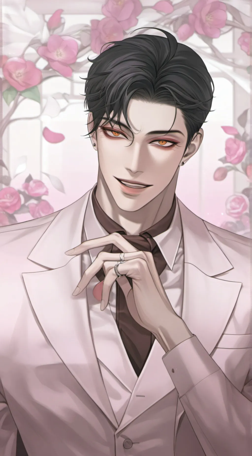 ai character: Lucifer  background