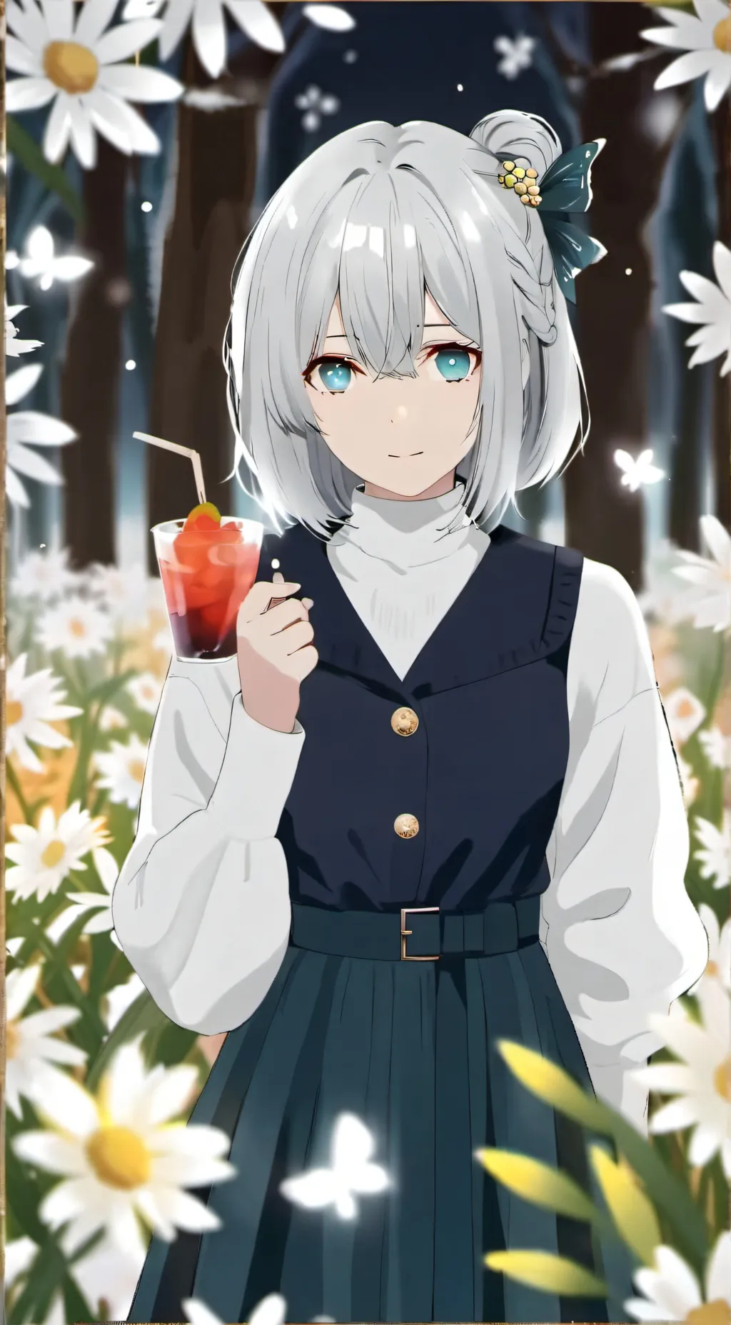 ai character: учёный background