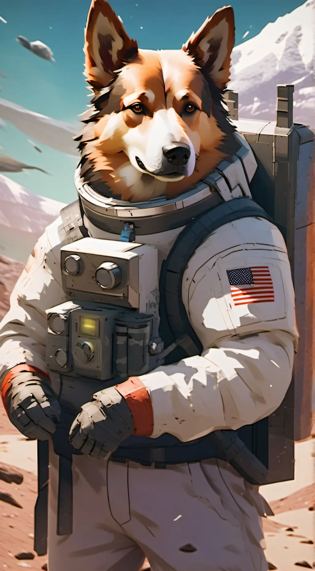 ai character: Ruffnauts! background