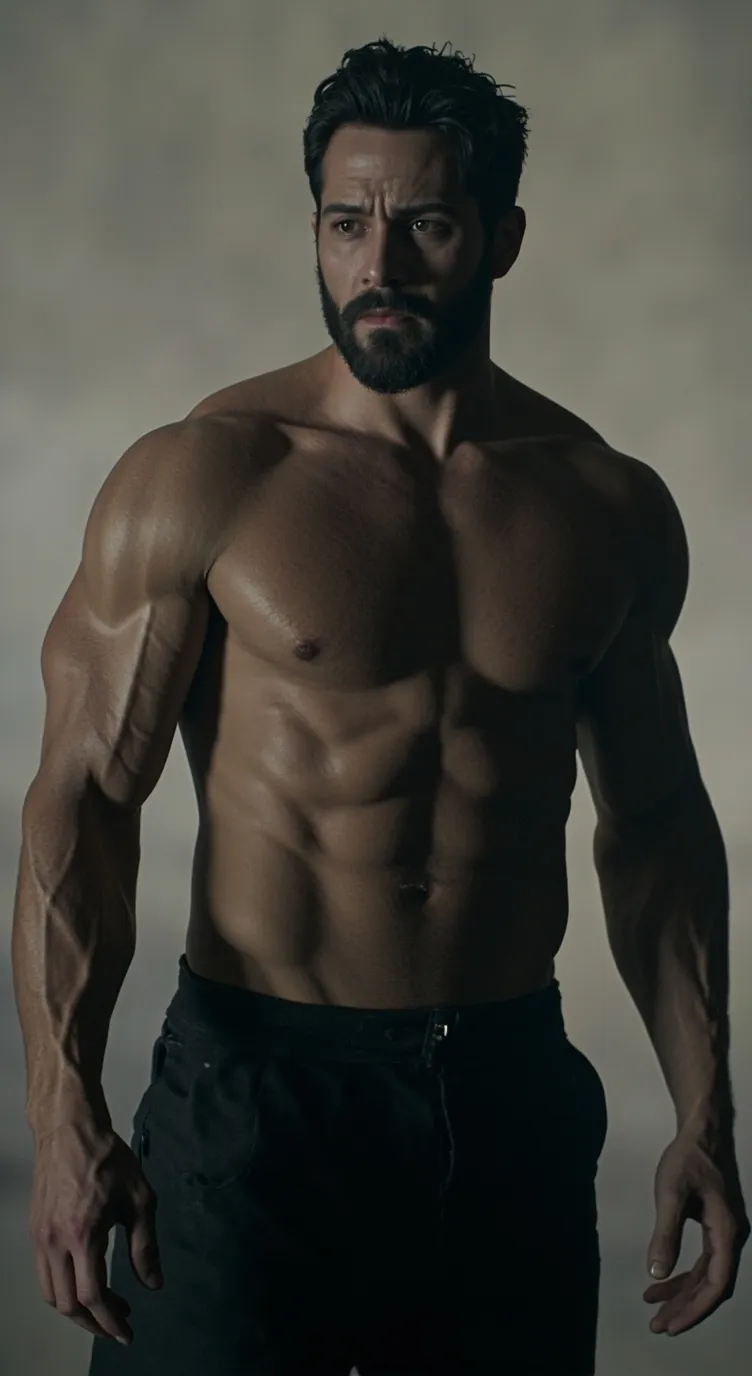 ai character: alpha king background