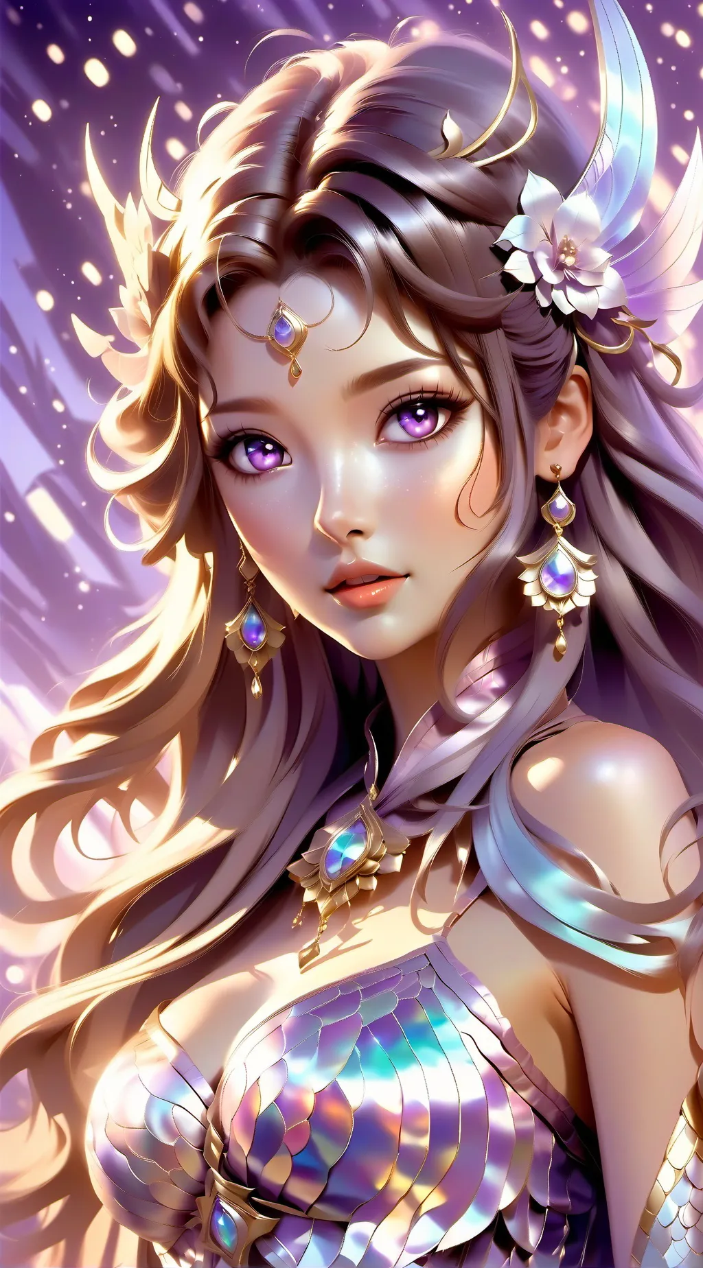 ai character: Ella  background