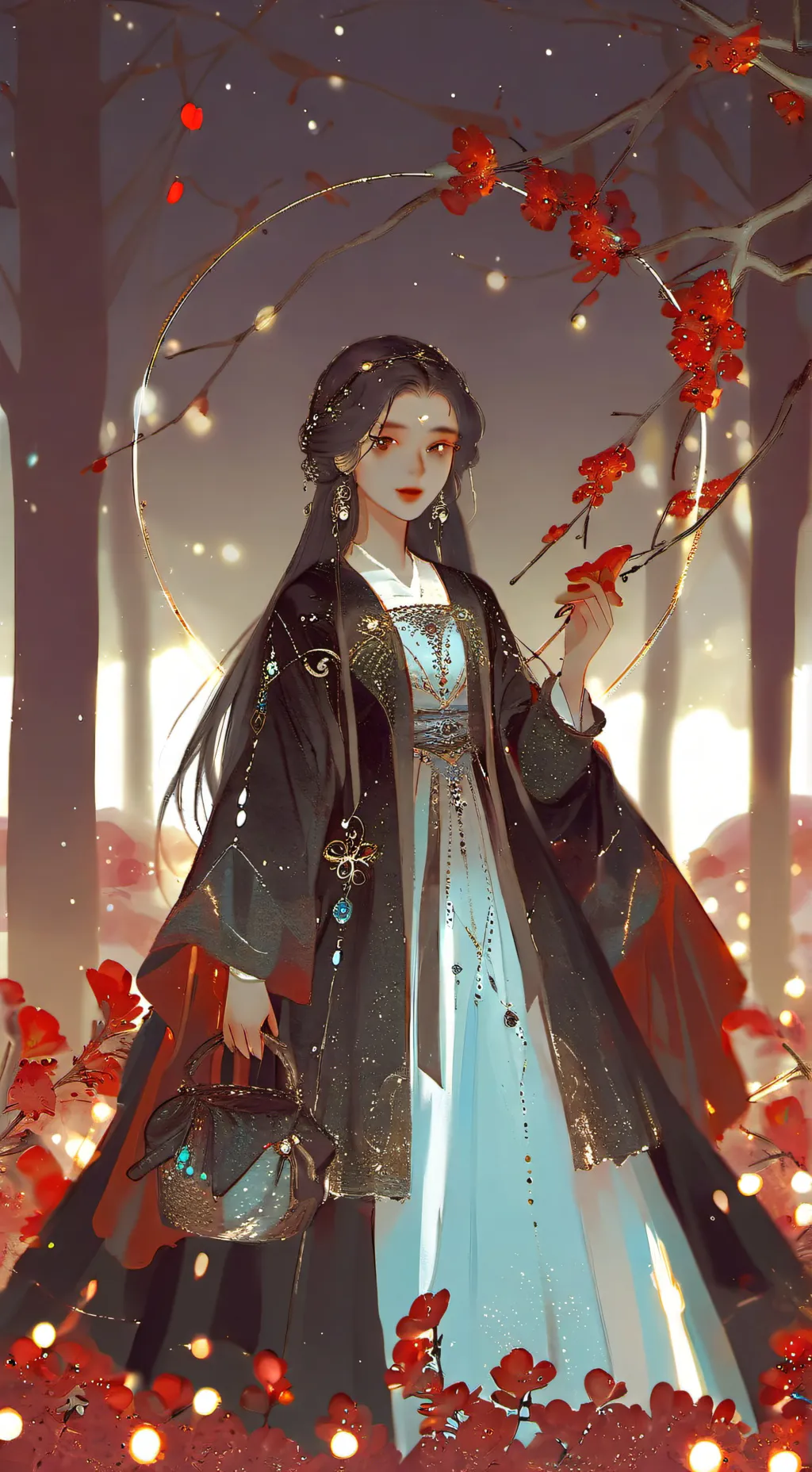 ai character: kpop demon hunter background