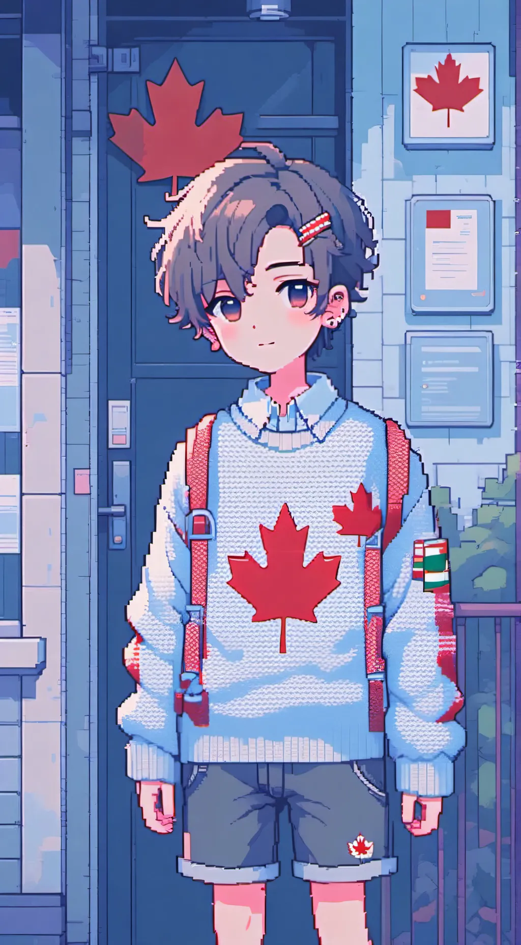ai character: Canada background