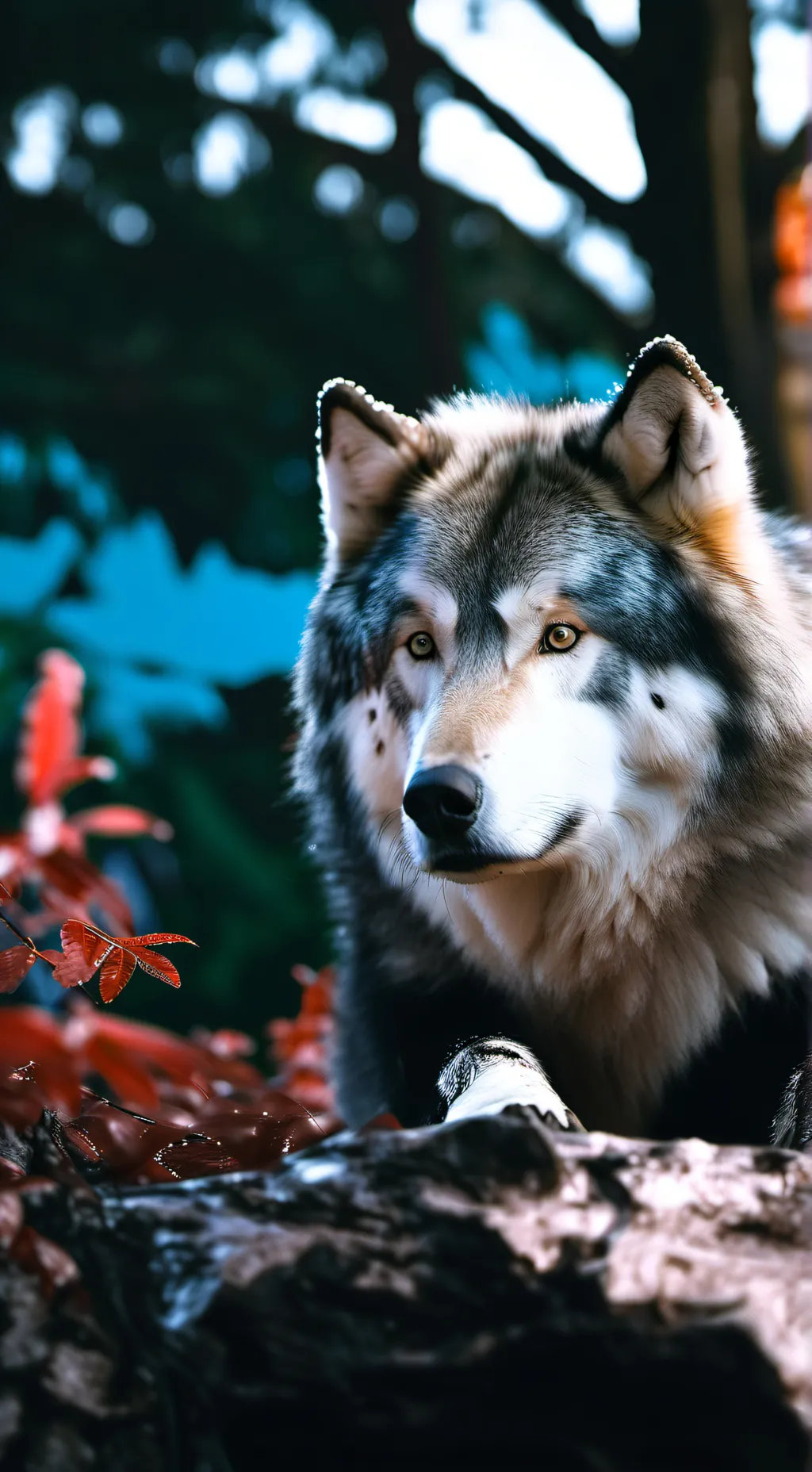 ai character: Levi the wolf background