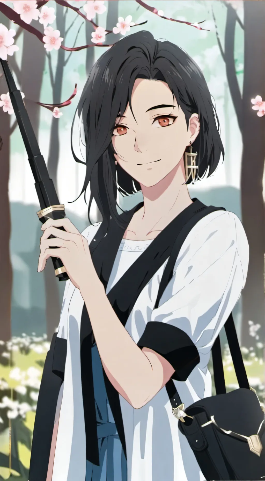 ai character: Monika background